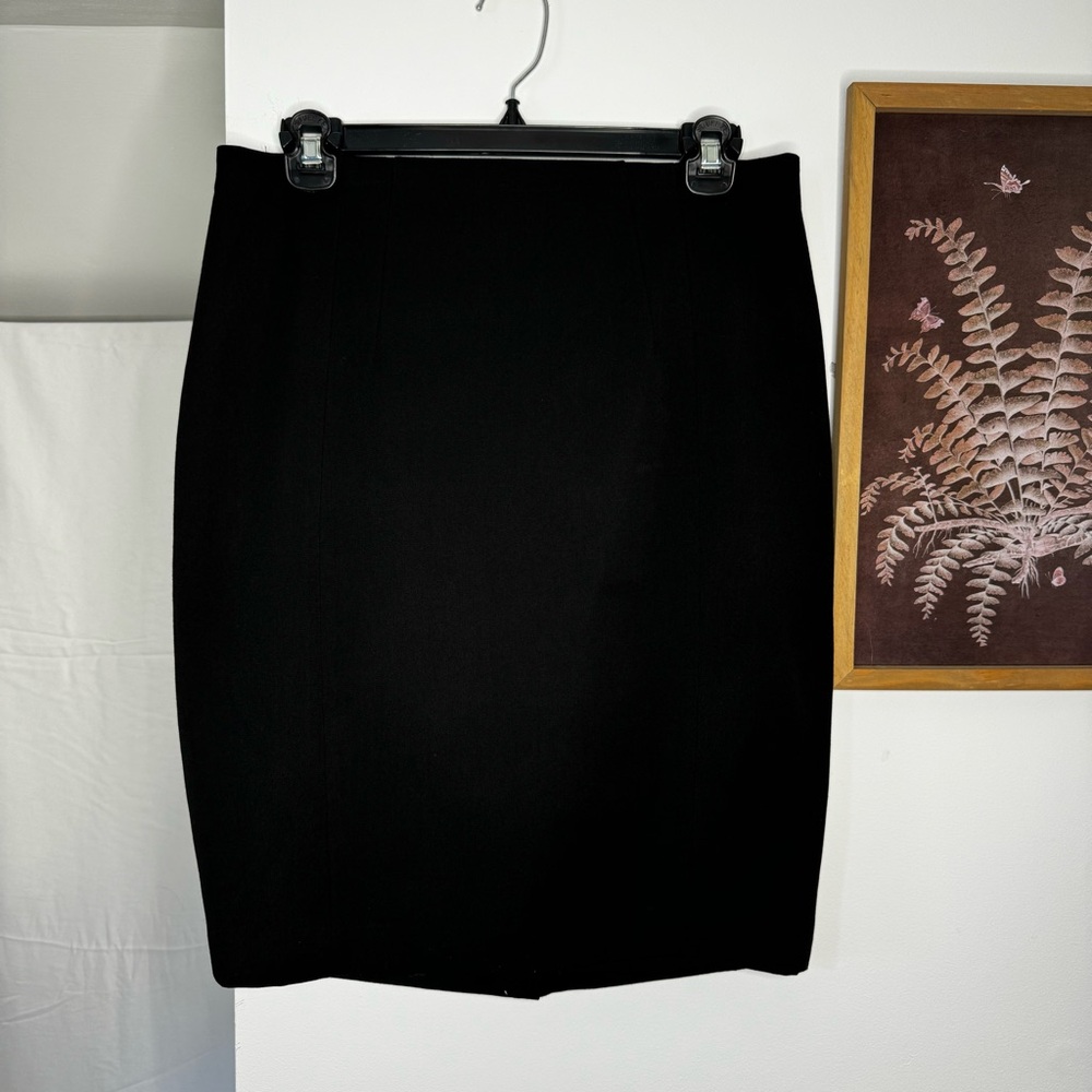 Black Express Pencil Skirt (S)